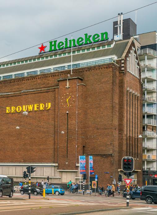 Heineken Brewery Museum in Amsterdam