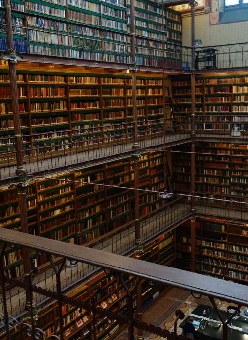 The Rijksmuseum in Amsterdam