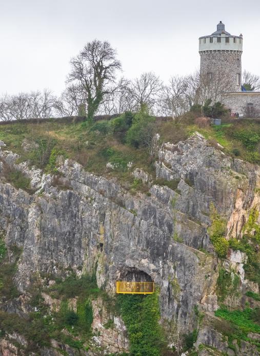 Clifton observatory and caves