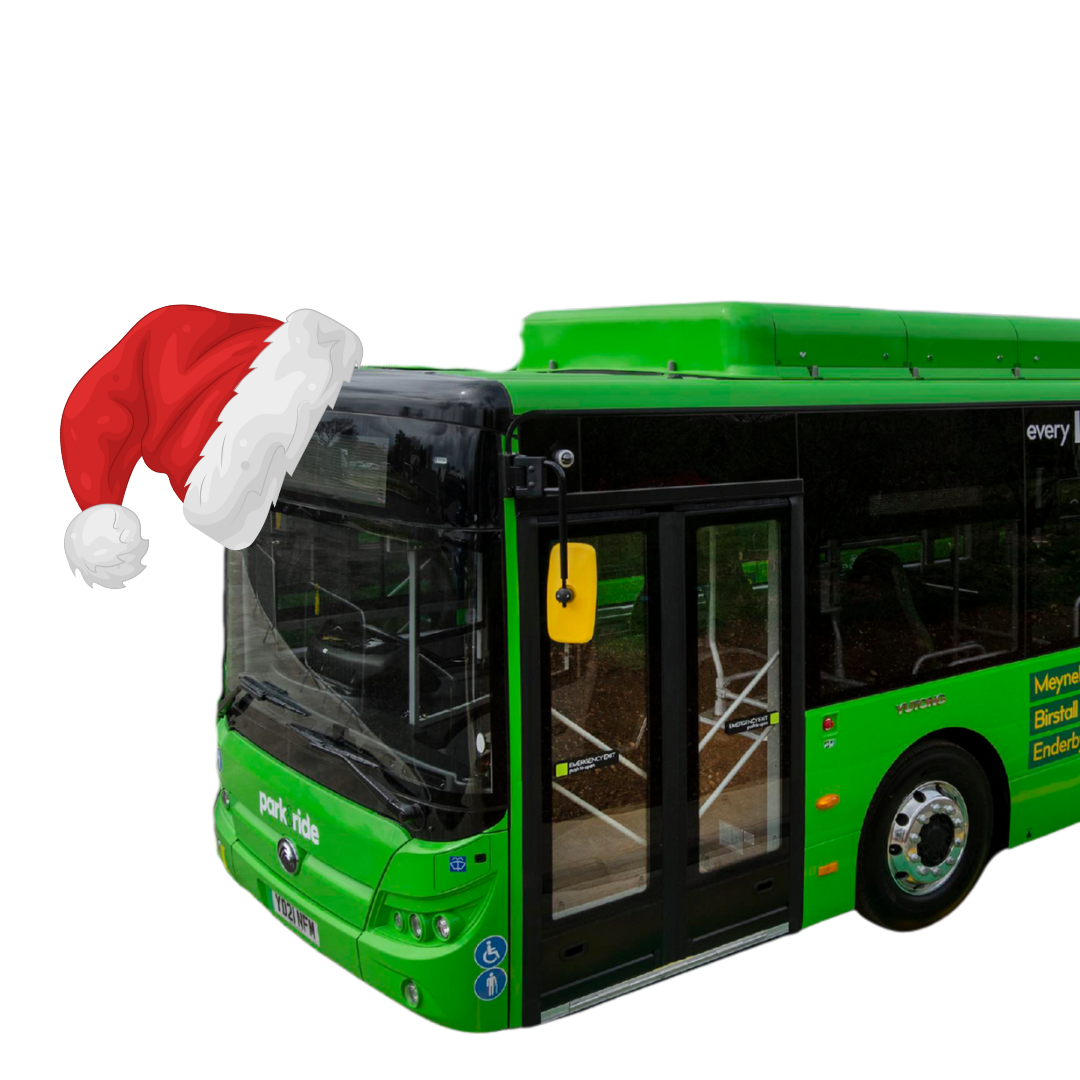 park and ride bus cut out