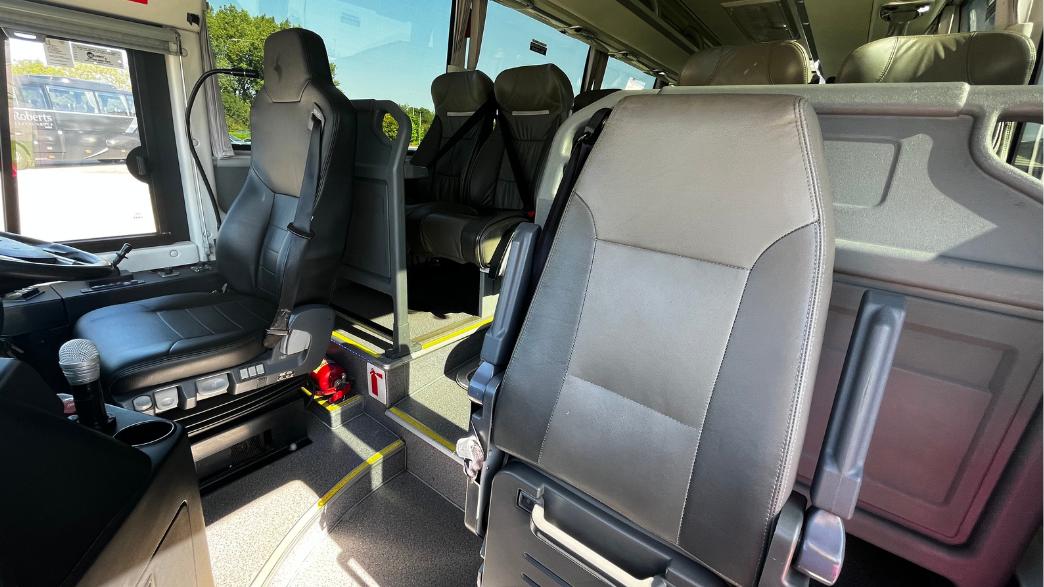 35 seater midi coach drivers area