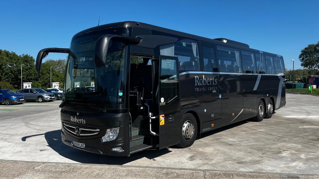 57 seater psvar compliant coach external