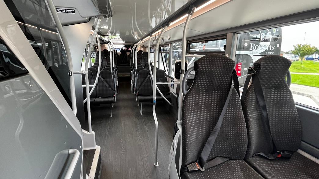 61 seater executive coach internal seats