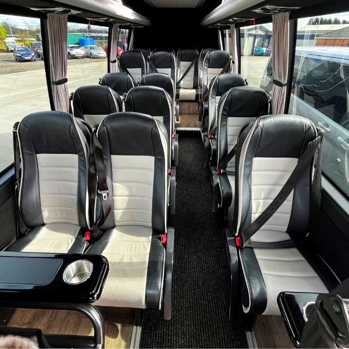 Executive minibus to hire in Leicestershire